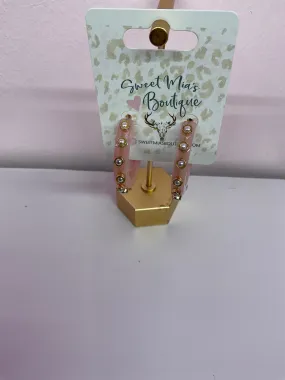 Pearl Hook Earrings