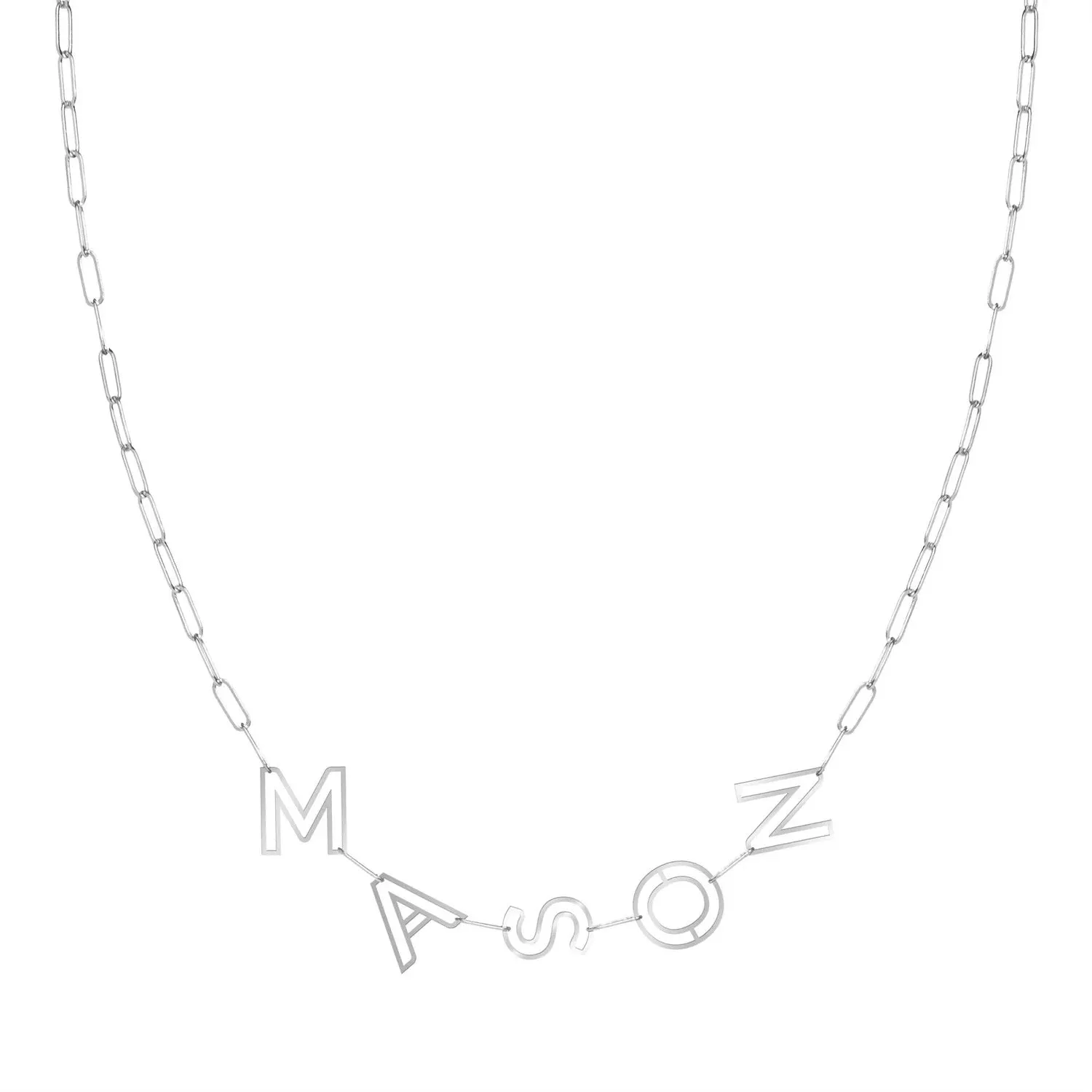Personalized Chain Letter Necklace