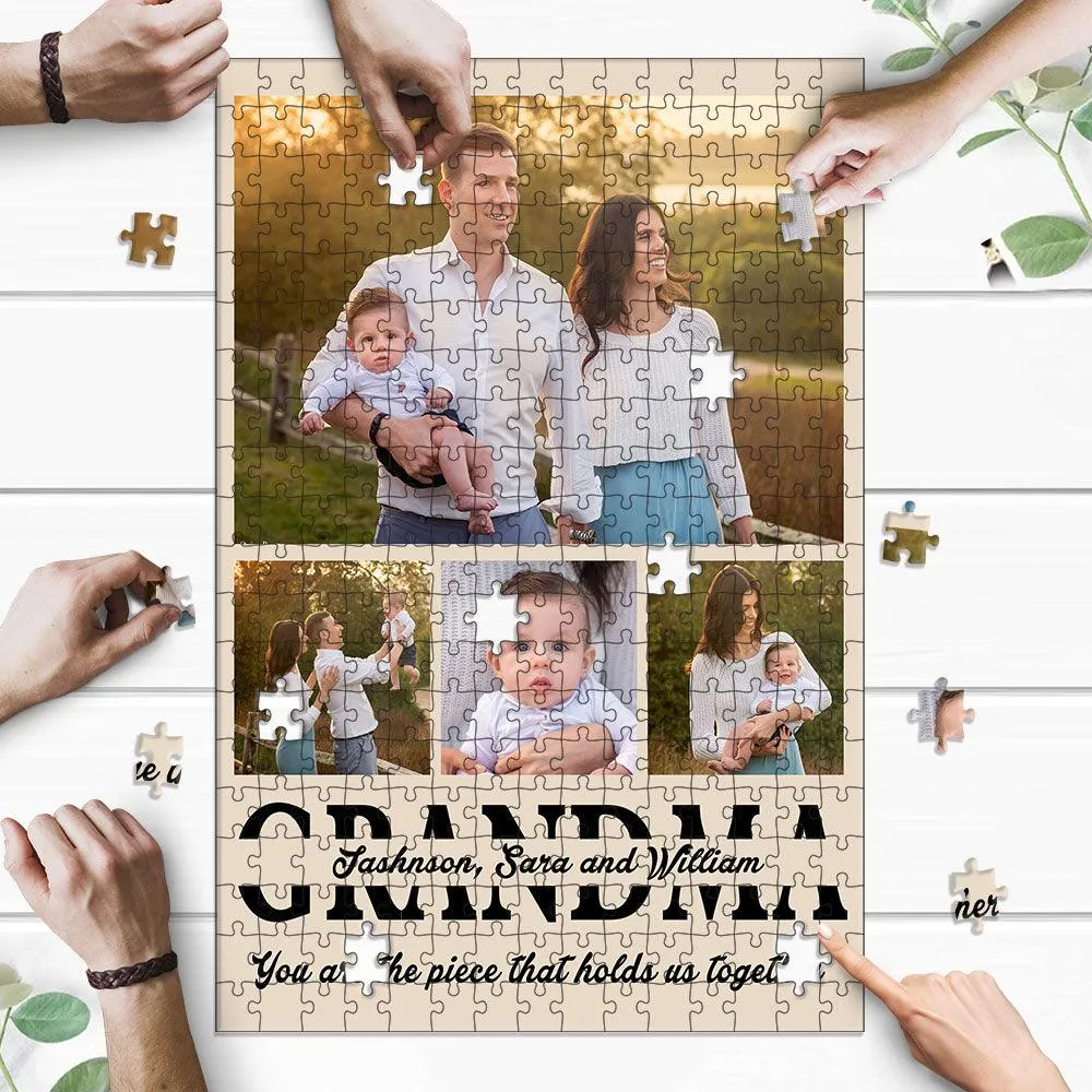 Personalized Puzzle Make A Puzzle With Your Photos - Jigsaw Puzzle Picture for Mother's Day - Mother's Day Gift