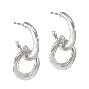 Pia Hoops - Silver
