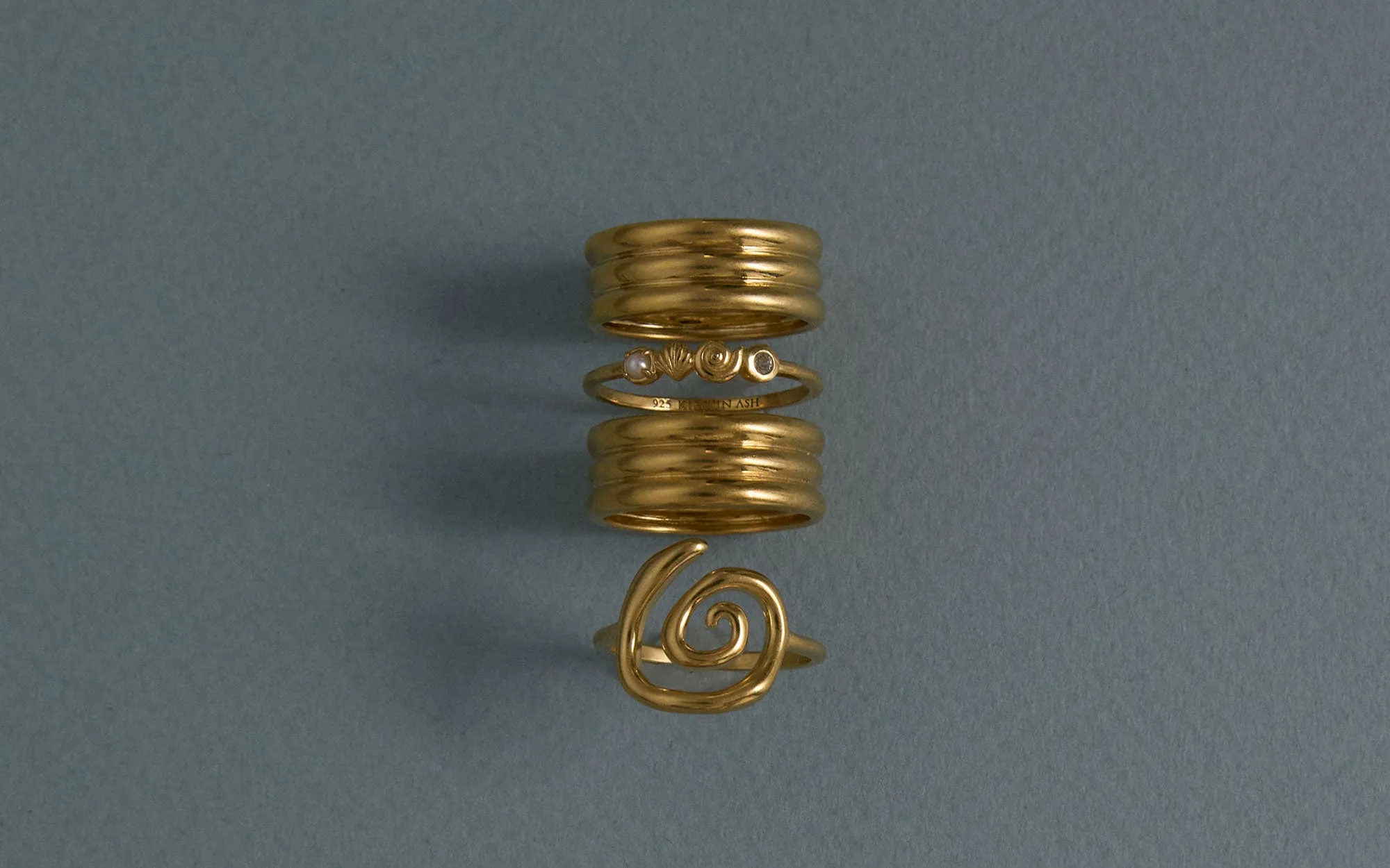 SHORESIDE RING (18K GOLD VERMEIL)