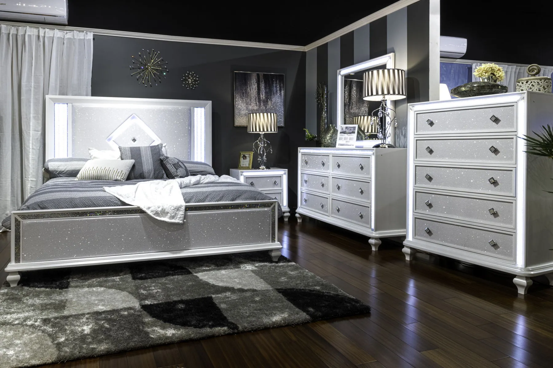 Stardust - Panel Bed