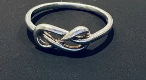 Tatum Infinity Knot 925 Sterling Silver Promise Ring