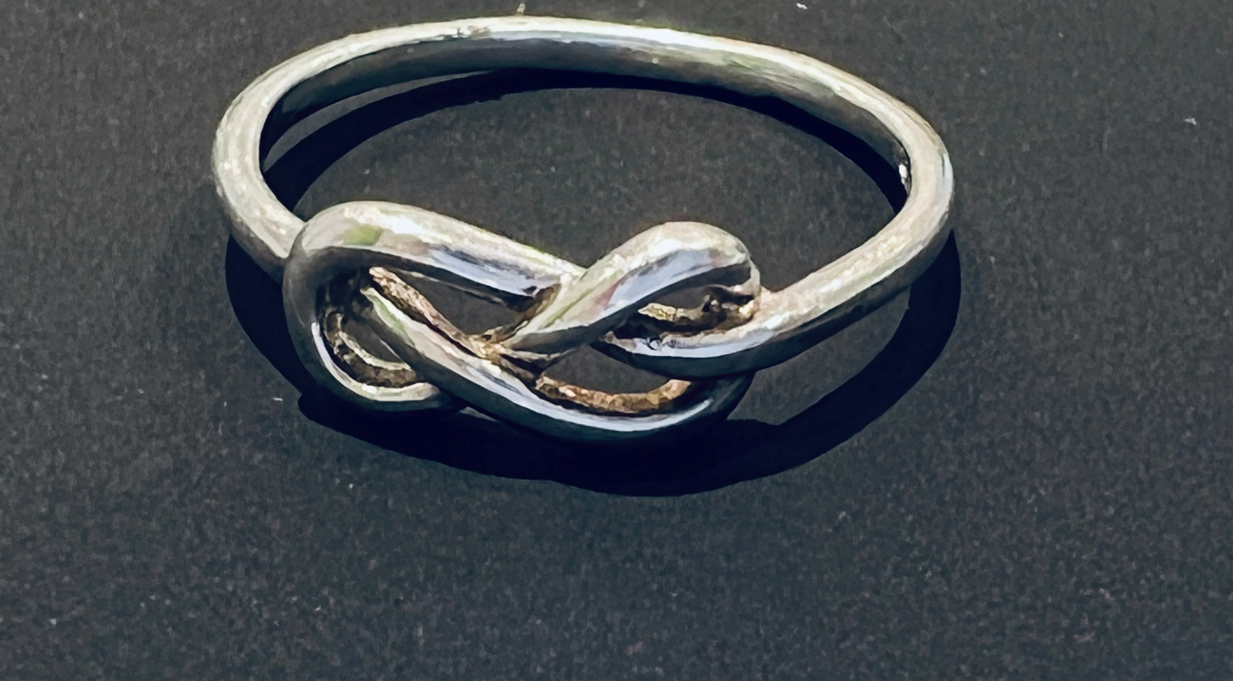 Tatum Infinity Knot 925 Sterling Silver Promise Ring
