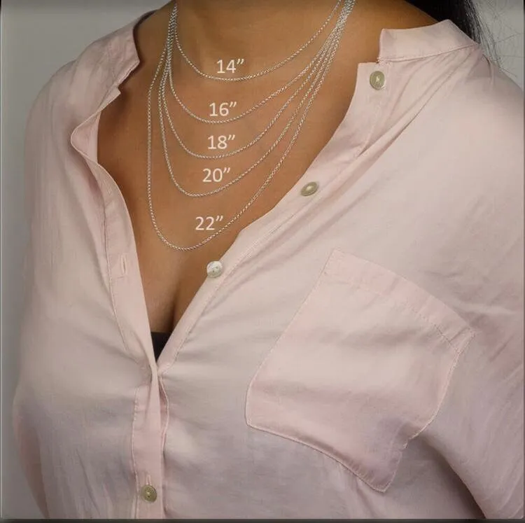 'Trace' Sterling Silver Fingerprint Necklace
