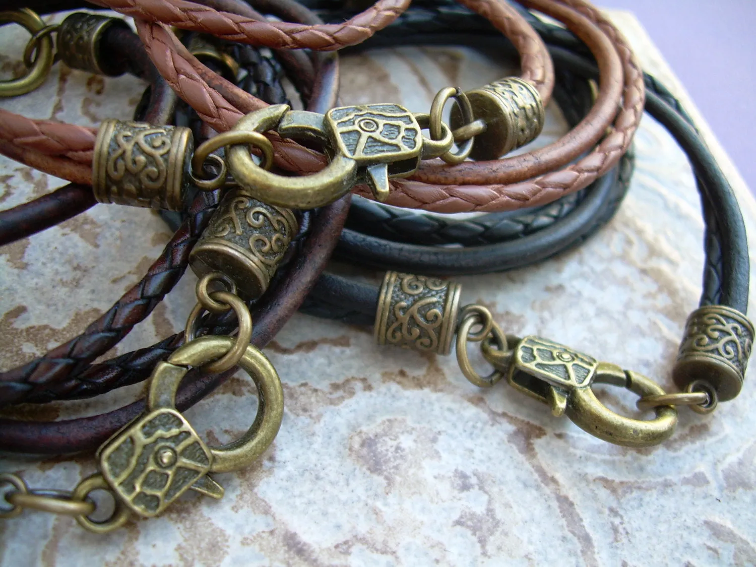 Triple Wrap Infinity Leather Bracelet with Antique Bronze Hardware, Infinity Bracelet, Infinity, Infinity Jewelry,Leather Bracelet,Bracelet,