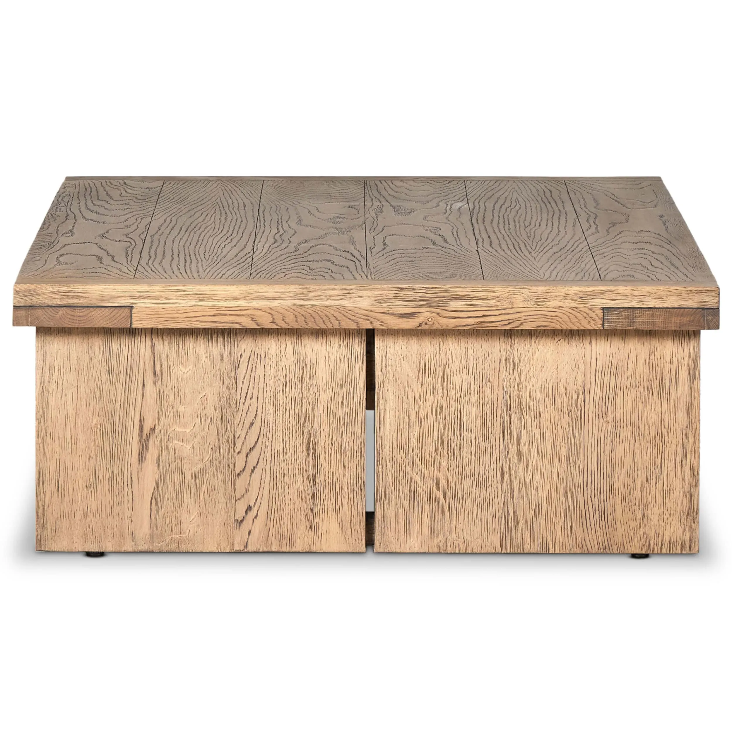 Warby Coffee Table, Worn Oak