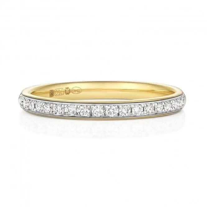Wedding Band 18ct Gold Diamond Eternity Ring WQ223/I