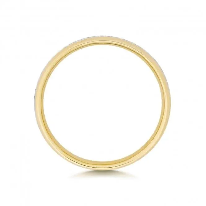 Wedding Band 18ct Gold Diamond Eternity Ring WQ230/I