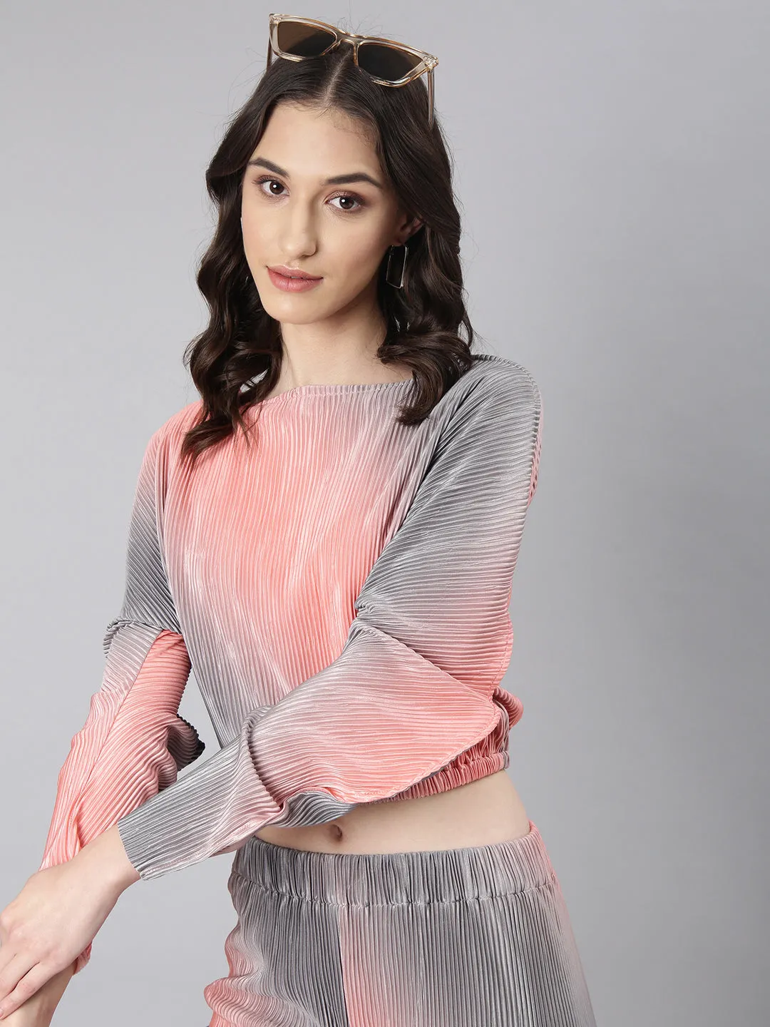 Women Coral Tie Dye Co-Ords
