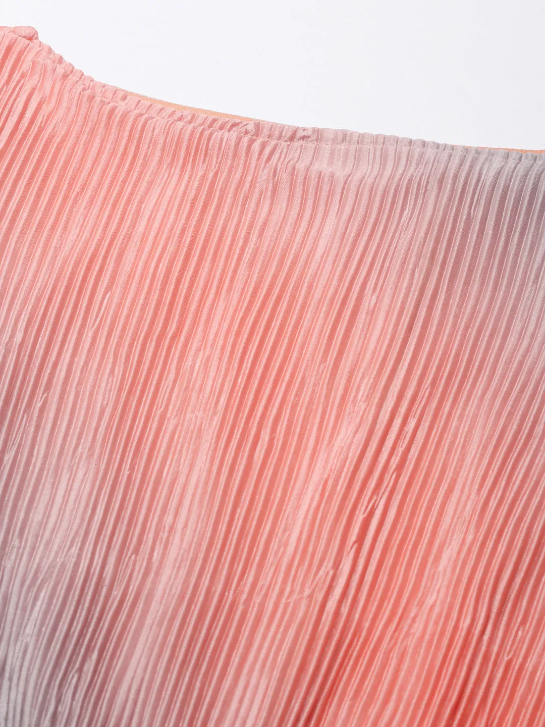 Women Coral Tie Dye Co-Ords