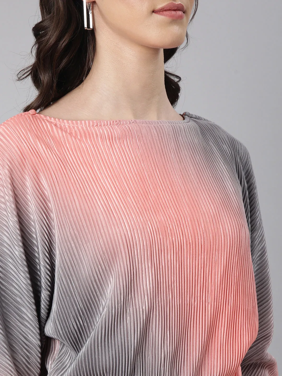 Women Coral Tie Dye Co-Ords