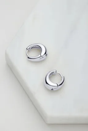 Zafino - Steph Hoop Medium (Silver)